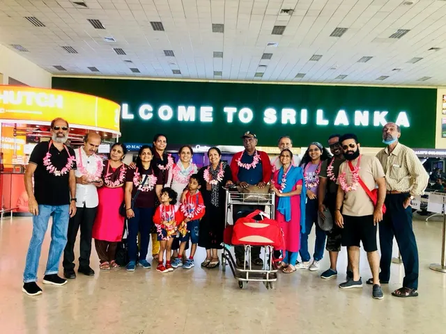 A warm welcome to Sri Lanka
