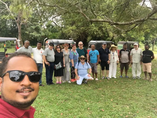 A moment with the group