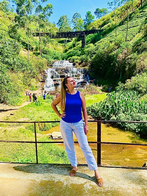 A stop by the waterfalls