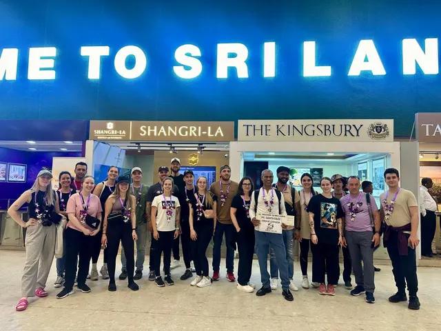 A warm welcome to Sri Lanka