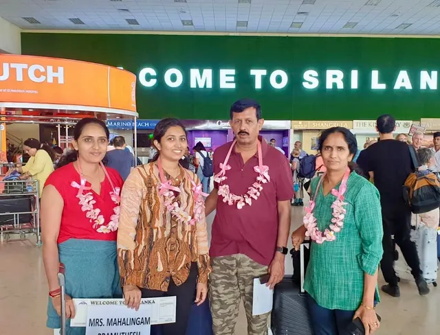 A warm welcome to Sri Lanka