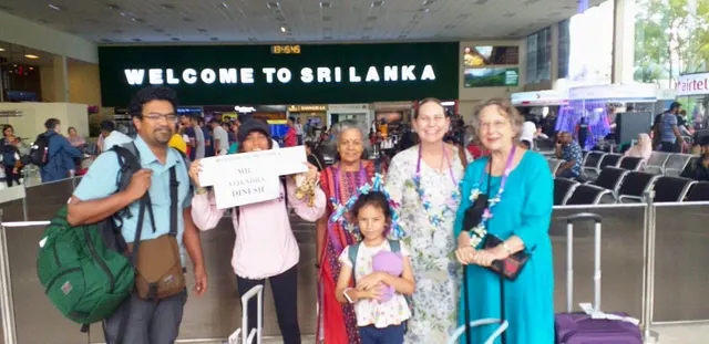 A warm welcome to Sri Lanka