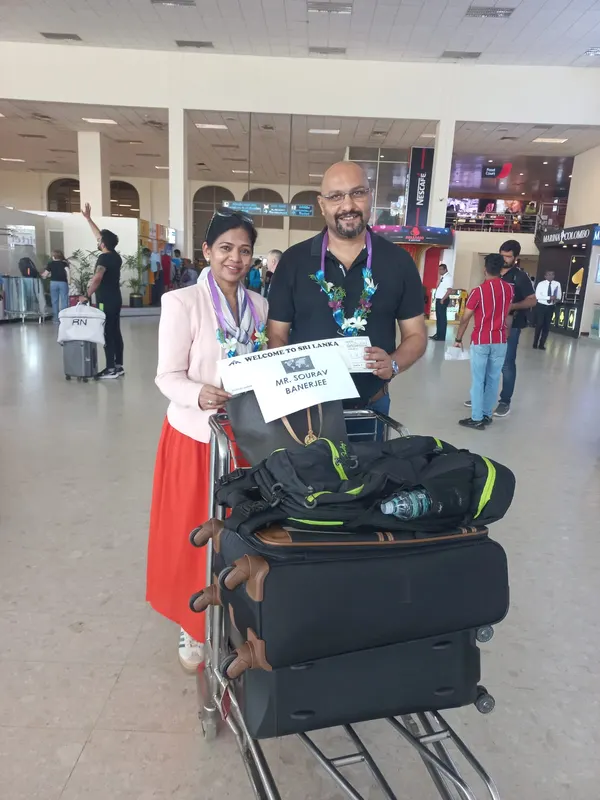 A warm welcome to Sri Lanka